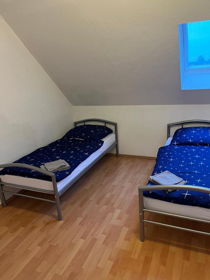 1 Zimmer Bruchsal/Forst 2 Personen Hotel Eksteriør billede